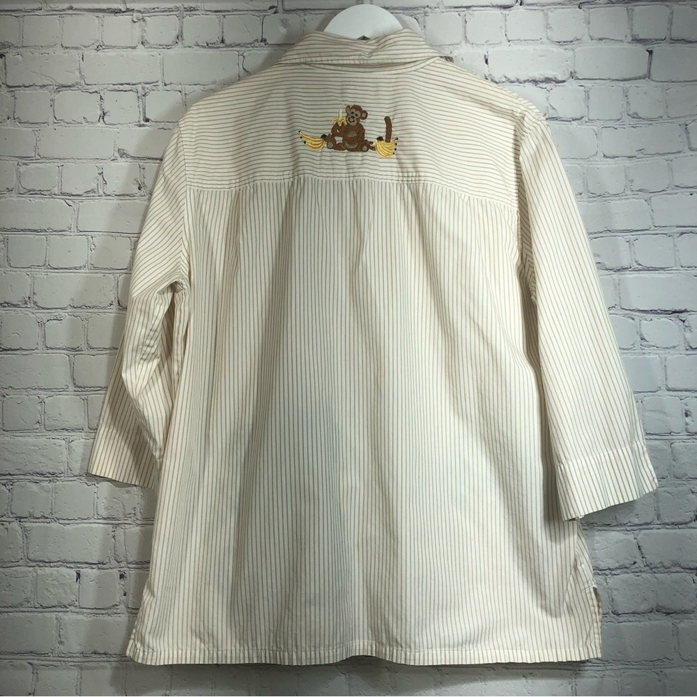 Bechamel button down stripes - Picture 6 of 9
